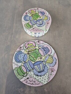 Springbok Thingies 7" Round Puzzle "My Cup Runeth Over" Sandy Miller 60 Pieces